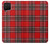 S2374 Motif Tartan Rouge Etui Coque Housse pour Samsung Galaxy A42 5G
