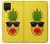 S2443 Baiser drôle d'ananas Lunettes de soleil Etui Coque Housse pour Samsung Galaxy A42 5G