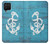 S3053 Marin Blue Anchor Etui Coque Housse pour Samsung Galaxy A42 5G