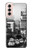 S0182 New York Vintage Etui Coque Housse pour Samsung Galaxy S21 5G