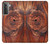S0603 Bois imprimé graphique Etui Coque Housse pour Samsung Galaxy S21 5G