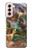 S1290 Dinosaures T-Rex Etui Coque Housse pour Samsung Galaxy S21 5G