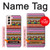 S2292 Motif tribal aztèque Etui Coque Housse pour Samsung Galaxy S21 5G