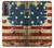 S2349 Old American Drapeau Etui Coque Housse pour Samsung Galaxy S21 5G