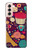 S2353 Paris Dessin Motif de Millésime Etui Coque Housse pour Samsung Galaxy S21 5G