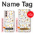 S2354 Motif pastel Fleurs Etui Coque Housse pour Samsung Galaxy S21 5G