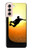 S2676 Extreme Skate-board Coucher de soleil Etui Coque Housse pour Samsung Galaxy S21 5G