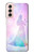S2992 Princesse Pastel Silhouette Etui Coque Housse pour Samsung Galaxy S21 5G