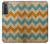 S3033 Bois Chevron Imprimé millésimé Graphic Etui Coque Housse pour Samsung Galaxy S21 5G
