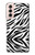 S3056 Zèbre Texture Imprimé graphique Peau Etui Coque Housse pour Samsung Galaxy S21 5G