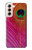 S3201 Rose Paon Plume Etui Coque Housse pour Samsung Galaxy S21 5G