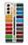 S3243 Ensemble de peinture aquarelle Etui Coque Housse pour Samsung Galaxy S21 5G