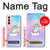 S3256 Mignon Licorne Etui Coque Housse pour Samsung Galaxy S21 5G