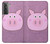 S3269 Porc Dessin animé Etui Coque Housse pour Samsung Galaxy S21 5G