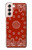 S3355 Motif Bandana Rouge Etui Coque Housse pour Samsung Galaxy S21 5G