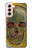 S3359 Vincent Van Gogh Crâne Etui Coque Housse pour Samsung Galaxy S21 5G