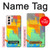 S3423 Coup de pinceau Etui Coque Housse pour Samsung Galaxy S21 5G