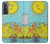 S3435 Carte de tarot Lune Etui Coque Housse pour Samsung Galaxy S21 5G