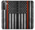 S3472 sapeur pompier Rouge mince ligne Drapeau Etui Coque Housse pour Samsung Galaxy S21 5G