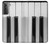 S3524 Clavier de piano Etui Coque Housse pour Samsung Galaxy S21 5G