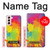S3675 Tâche de couleur Etui Coque Housse pour Samsung Galaxy S21 5G