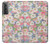 S3688 Motif d'art floral floral Etui Coque Housse pour Samsung Galaxy S21 5G