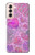 S3710 Coeur d'amour rose Etui Coque Housse pour Samsung Galaxy S21 5G