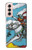 S3731 Carte de tarot chevalier des épées Etui Coque Housse pour Samsung Galaxy S21 5G