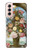 S3749 Vase de fleurs Etui Coque Housse pour Samsung Galaxy S21 5G