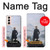 S3789 Wanderer above the Sea of Fog Etui Coque Housse pour Samsung Galaxy S21 5G