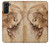 S1045 Leonardo da Vinci Femme Head Etui Coque Housse pour Samsung Galaxy S21 Plus 5G, Galaxy S21+ 5G