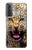 S1932 Bleu yeux Léopard Etui Coque Housse pour Samsung Galaxy S21 Plus 5G, Galaxy S21+ 5G