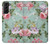 S2178 Peinture Fleur Art Floral Etui Coque Housse pour Samsung Galaxy S21 Plus 5G, Galaxy S21+ 5G