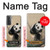 S2210 Peinture Art Panda Fluffy Etui Coque Housse pour Samsung Galaxy S21 Plus 5G, Galaxy S21+ 5G