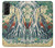 S2491 Hokusai Kirifuri Cascade à Kurokami Etui Coque Housse pour Samsung Galaxy S21 Plus 5G, Galaxy S21+ 5G
