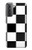 S2492 Noir et blanc Damier Etui Coque Housse pour Samsung Galaxy S21 Plus 5G, Galaxy S21+ 5G