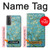 S2692 Vincent Van Gogh Amandier en fleurs Etui Coque Housse pour Samsung Galaxy S21 Plus 5G, Galaxy S21+ 5G