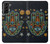 S3175 Hamsa Mosaïques main Etui Coque Housse pour Samsung Galaxy S21 Plus 5G, Galaxy S21+ 5G