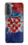 S3313 Croatie Drapeau graphique Football Millésime Etui Coque Housse pour Samsung Galaxy S21 Plus 5G, Galaxy S21+ 5G