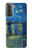 S3336 Van Gogh Nuit étoilée sur le Rhône Etui Coque Housse pour Samsung Galaxy S21 Plus 5G, Galaxy S21+ 5G