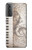 S3390 Note de musique Etui Coque Housse pour Samsung Galaxy S21 Plus 5G, Galaxy S21+ 5G