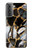 S3419 Imprimer Graphique en marbre d'or Etui Coque Housse pour Samsung Galaxy S21 Plus 5G, Galaxy S21+ 5G