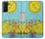 S3435 Carte de tarot Lune Etui Coque Housse pour Samsung Galaxy S21 Plus 5G, Galaxy S21+ 5G
