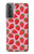 S3719 Modèle de fraise Etui Coque Housse pour Samsung Galaxy S21 Plus 5G, Galaxy S21+ 5G