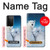 S0285 Ours polaire Etui Coque Housse pour Samsung Galaxy S21 Ultra 5G
