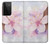 S1415 Fleur de Sakura Art Etui Coque Housse pour Samsung Galaxy S21 Ultra 5G