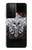 S1434 Crâne Tatouage Motard Aile Etui Coque Housse pour Samsung Galaxy S21 Ultra 5G