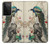 S2086 Peinture Paon Etui Coque Housse pour Samsung Galaxy S21 Ultra 5G