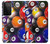 S2238 Billard Boule de billard Etui Coque Housse pour Samsung Galaxy S21 Ultra 5G