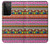 S2292 Motif tribal aztèque Etui Coque Housse pour Samsung Galaxy S21 Ultra 5G